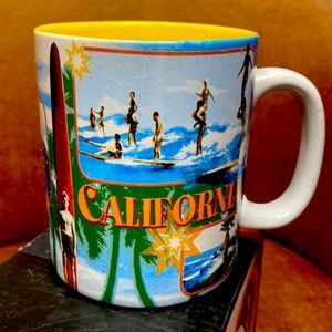 California Mug KWC Surfer Surfboards Surfing Coffee Cup Scenes 16oz